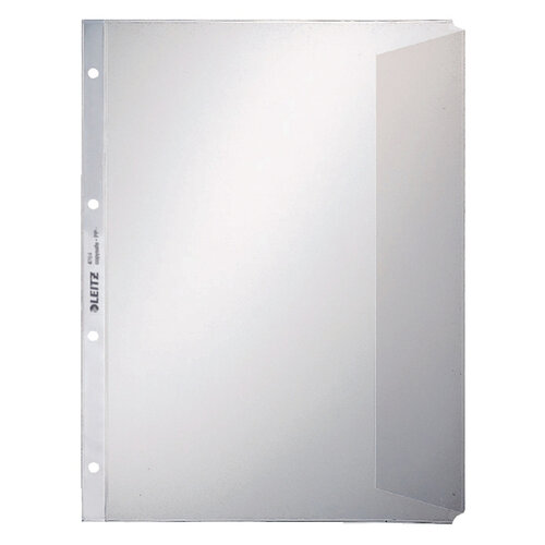 Leitz Pochette Leitz Premium Copy safe à rabat A4 PP 0,13mm transparent