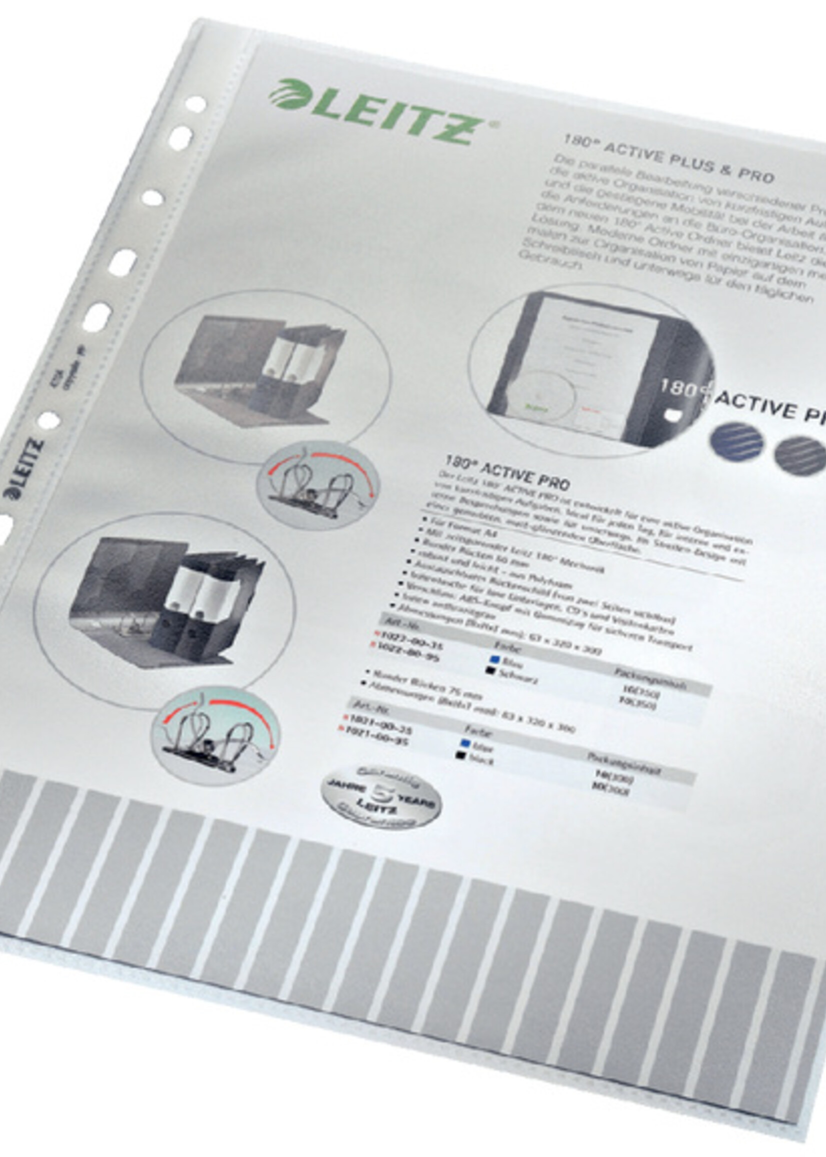 Leitz Pochette Leitz Premium A4 PP 0,10mm transparent