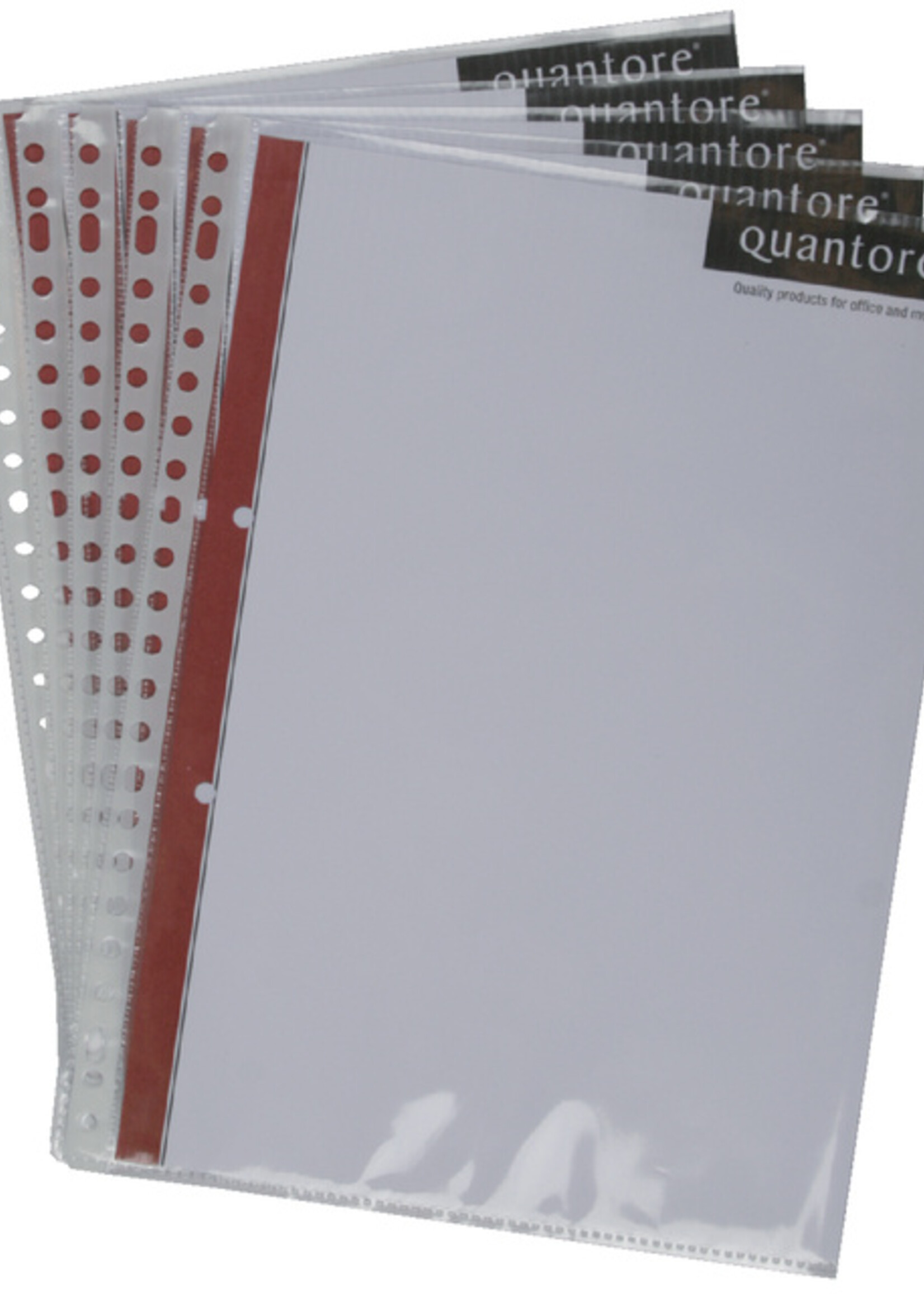 Quantore Pochette Quantore 23 perforations PP 0.08 lisse 25 pièces