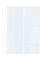 Kangaro Pochette kangaro 23 perf PP 0.12mm pour cartes de visite