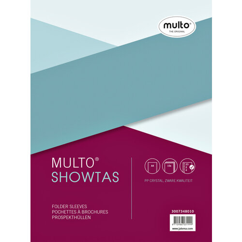 Multo Showtas Multo 23-gaats PP 0.14mm glad