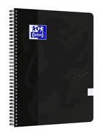 Oxford Spiraalblok Oxford Touch A4 ruit 5x5mm 70vel zwart