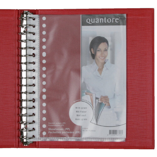 Quantore Pochette Quantore 17 perforations PP 0.06mm grainé 10 pièces