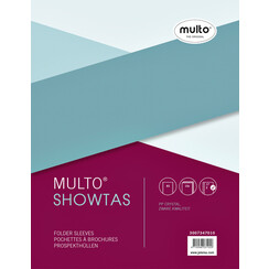 Pochettes Multo A5 17 perf PP 0,14mm lisse