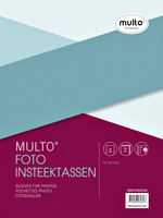 Multo Pochette photo Multo A4 23ann PP 0.12mm grainé 2 comp A5