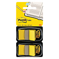 Post-it Indextabs 3M Post-it 680 25.4x43.2mm duopack geel