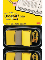 Post-it Marque-pages 3M Post-it 6802YEL 2 pièces jaune