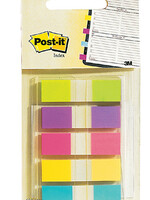 Post-it Marque-pages 3M Post-it 6835CB split flags assorti