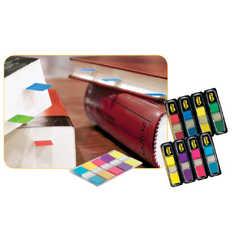 Post-it Marque-pages 3M Post-it 680 24x43,2mm assorti
