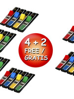 Post-it Indextabs 3M Post-it 6834 11.9x43.1mm 4+2 gratis