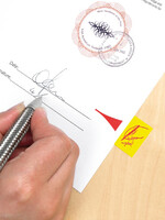 Post-it Marque-pages 3M Post-it 68031 signez ici