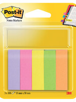 Post-it Marque-pages 3M Post-it 670/5 papier ultra 5 couleurs