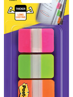 Post-it Marque-pages 3M Post-it 686PGOT strong rose/vert/orange