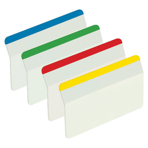 Post-it Marque-pages 3M Post-it 686A1 strong 50mm 4 couleurs