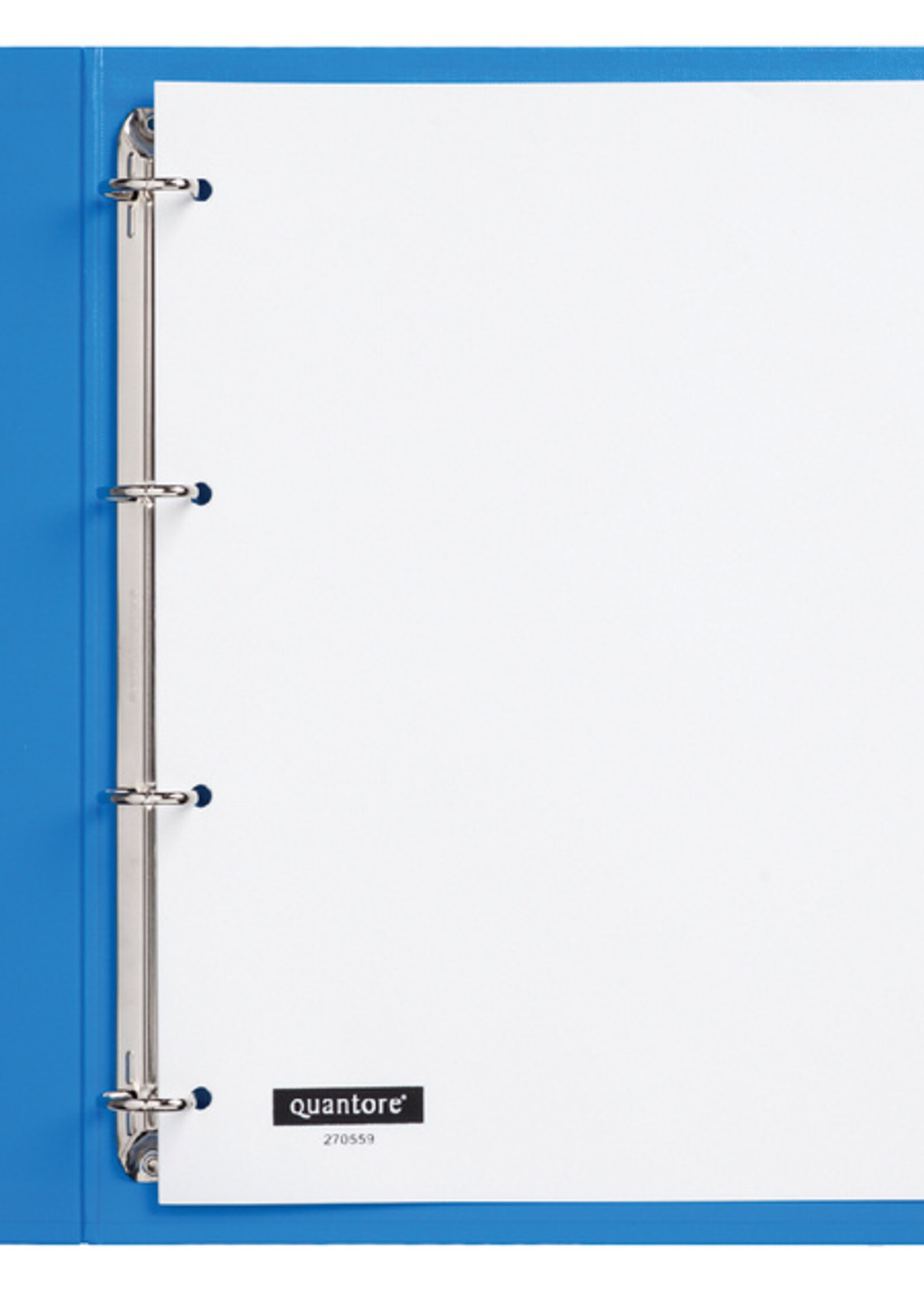 Quantore Intercalaires Quantore 4 perforations 1-5 numérotés PP blanc