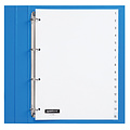 Quantore Intercalaires Quantore 4 perf numéro 1-15 blanc PP