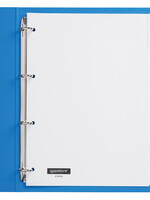 Quantore Intercalaires Quantore 4 perf 5 onglets à fenêtre blanc PP
