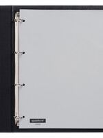 Quantore Intercalaires Quantore 4 perforations numéro 1-5 PP gris