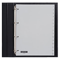 Quantore Intercalaires Quantore 4 perforations numéro 1-15 PP gris