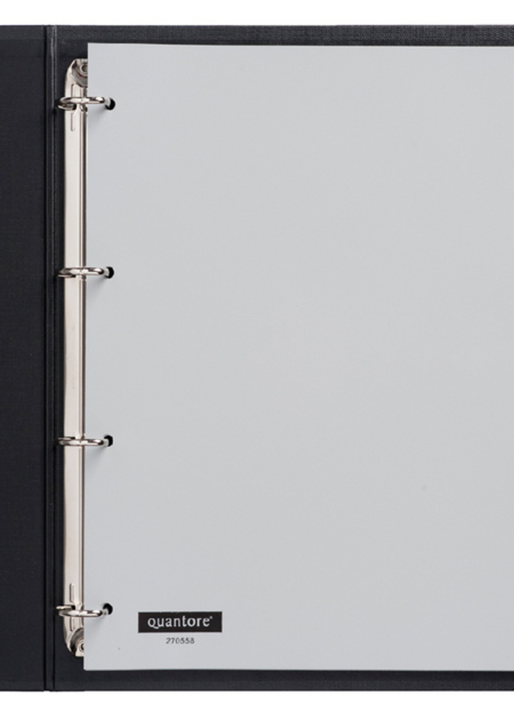 Quantore Intercalaires Quantore 4 perforations numéro 1-31 gris PP