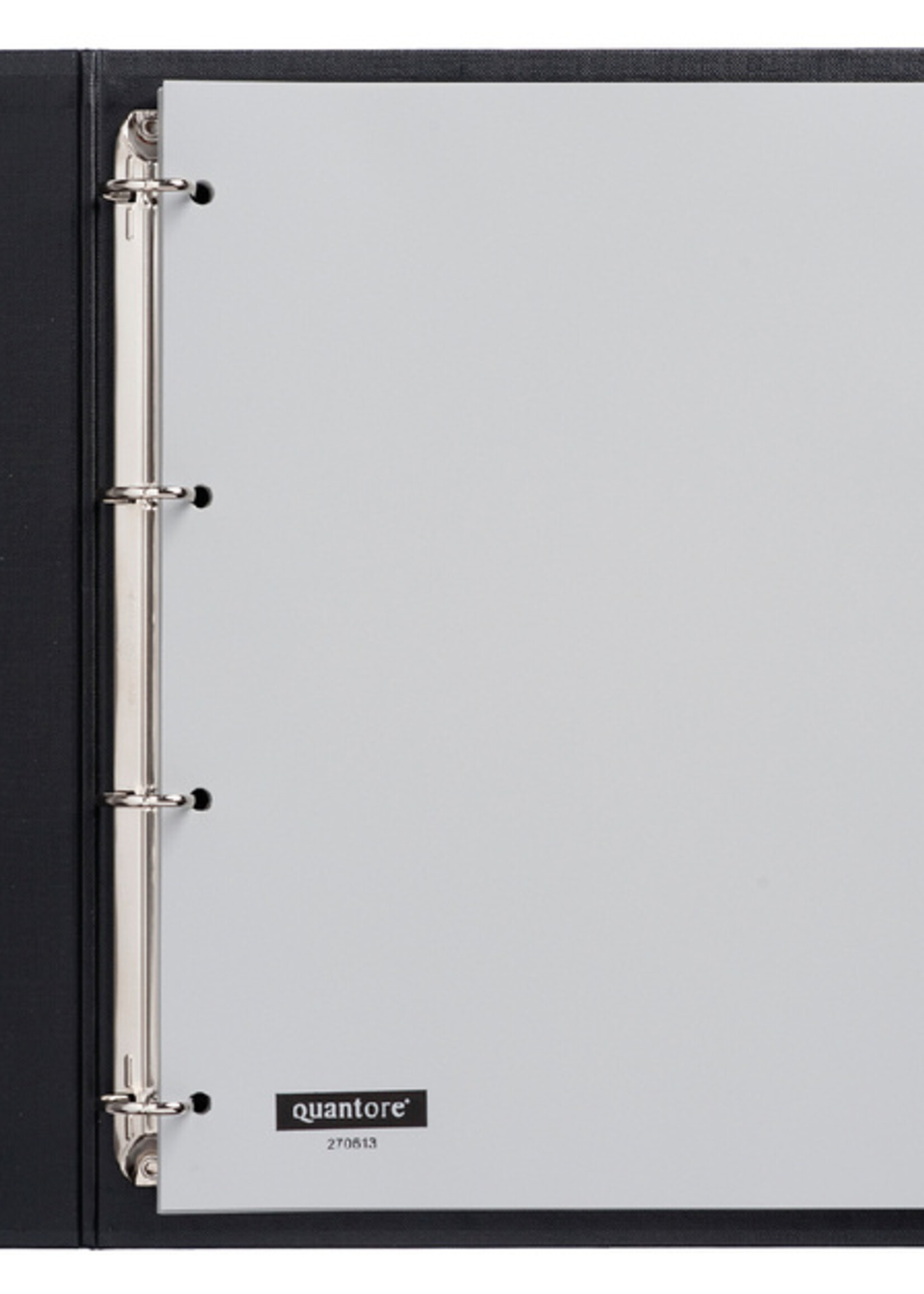 Quantore Intercalaires Quantore 4 perforations numéro 1-52 PP gris