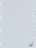 Kangaro Tabbladen Kangaro 4-gaats G405C 1-5 genummerd grijs PP