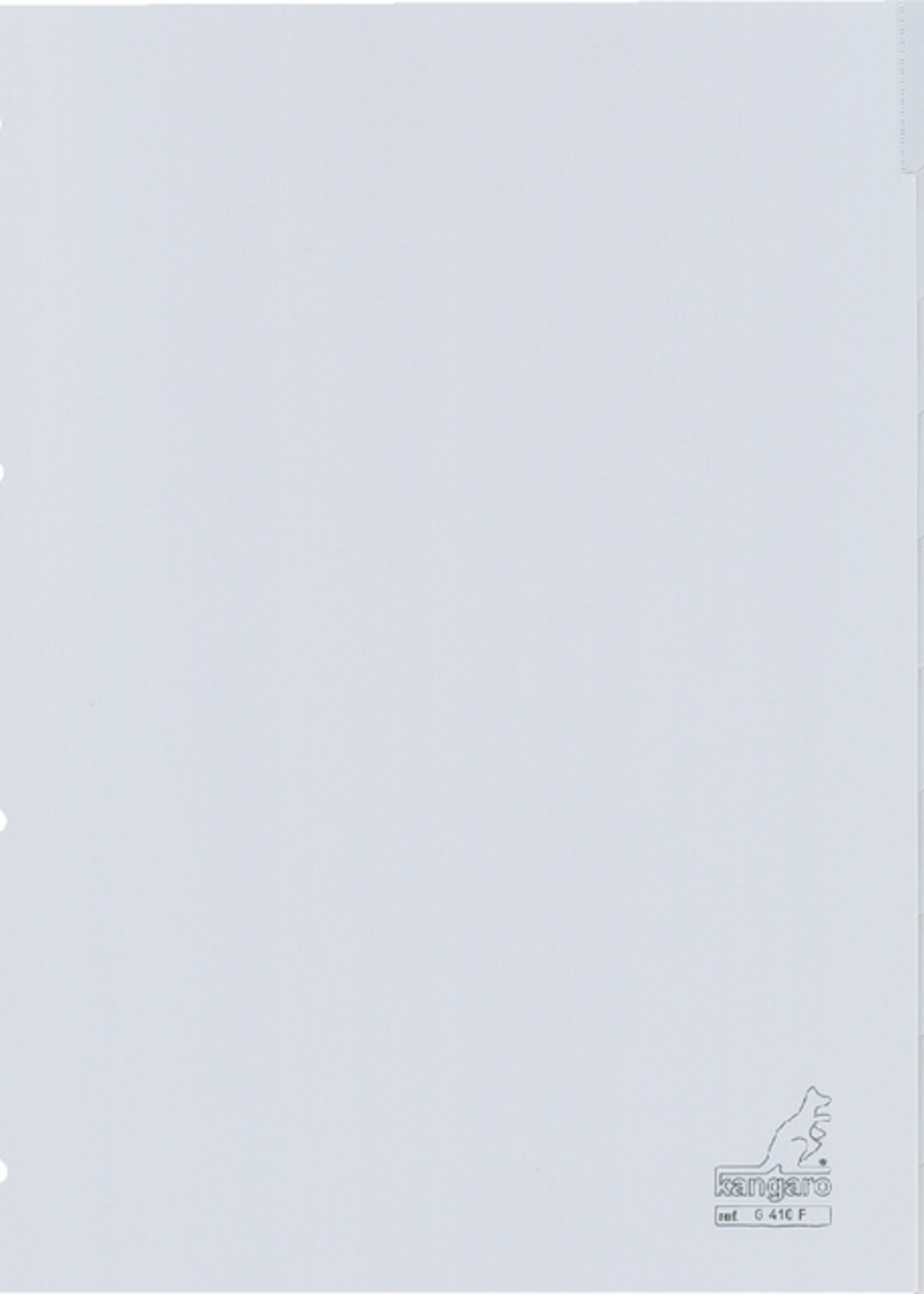 Kangaro Intercalaires A4 4 perforations