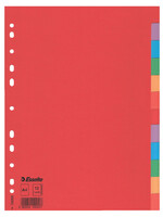 Esselte Intercalaire Esselte A4 11perf carton 12 onglets