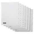 Quantore Intercalaires Quantore 23 perf numéro 1-31 blanc PP