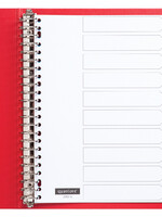 Quantore Intercalaires Quantore 23 perf 10 onglets assorti PP