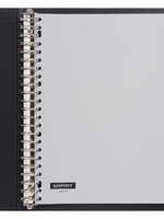 Quantore Intercalaires Quantore 23 perf 10 onglets à fenêtre gris PP