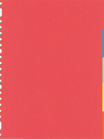 Kangaro Tabbladen Kangaro 23-gaats PE405M 5-delig assorti karton