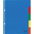 Kangaro Tabbladen Kangaro A5 17-gaats A505M 5-delig assorti PP