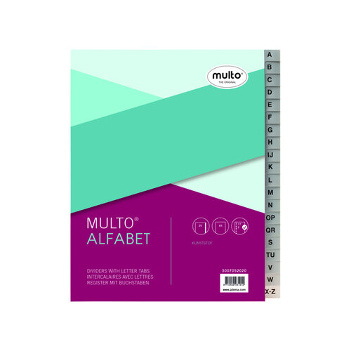 Multo Intercalaires Multo A5 17 perf 7052020 A-Z gris PP