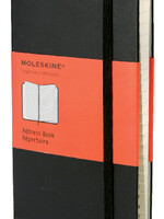 Moleskine Adresboek Moleskine pocket 90x140mm hard cover zwart