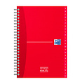 Oxford Adresboek Oxford Office Essentials A5 72vel dubbelspiraal assorti