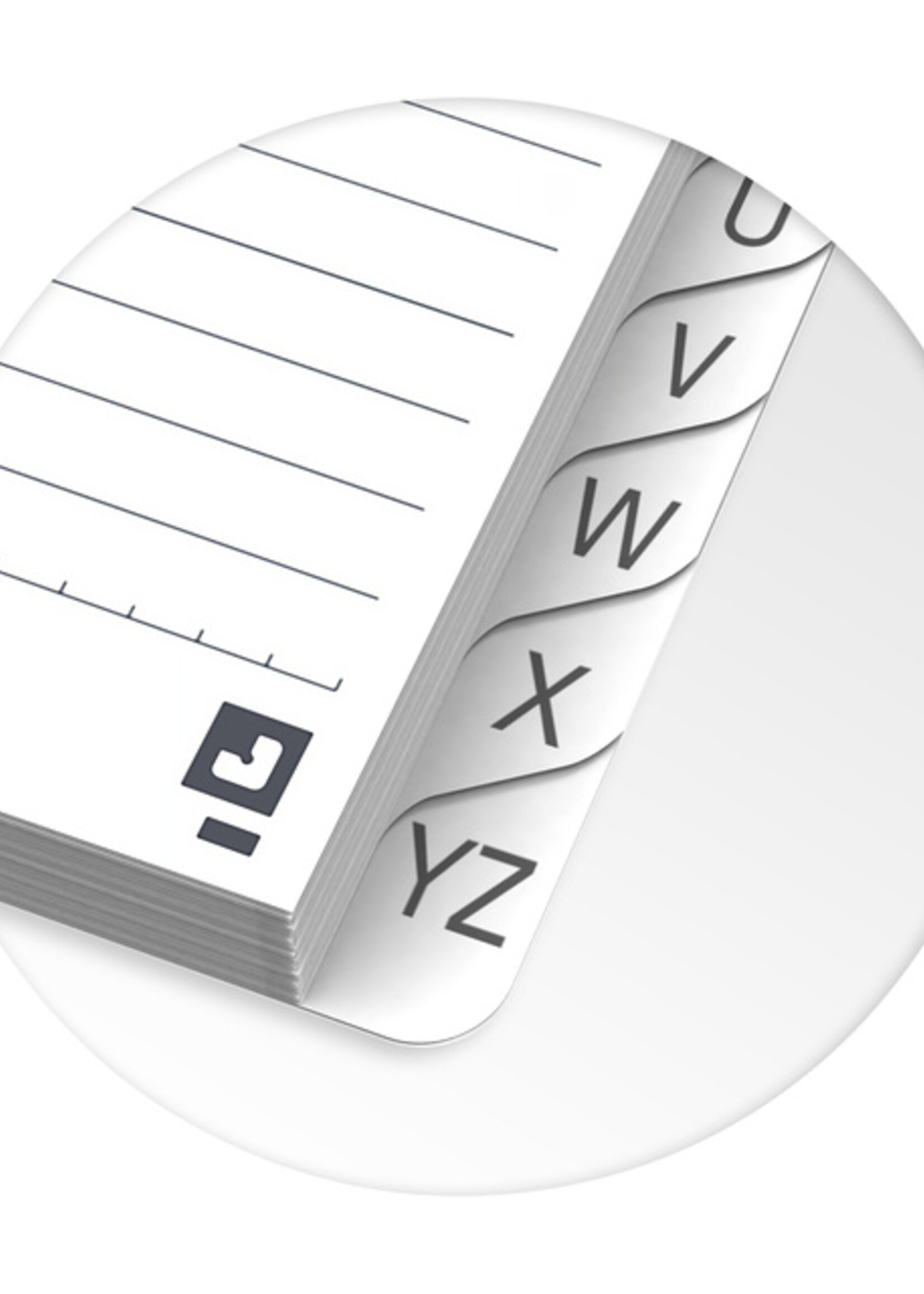 Oxford Répertoire alphabétique Oxford Urban Mix A5 90 feuilles ligné