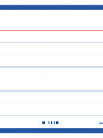 Oxford Flashcard Oxford 2.0 75x125mm 80vel 250gr lijn blauw