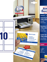 Avery Cartes de visite Avery C32016-25 85x54mm 220g 250 pièces