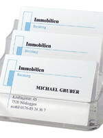 Sigel Boîte à cartes de visite Sigel VA130 transparent