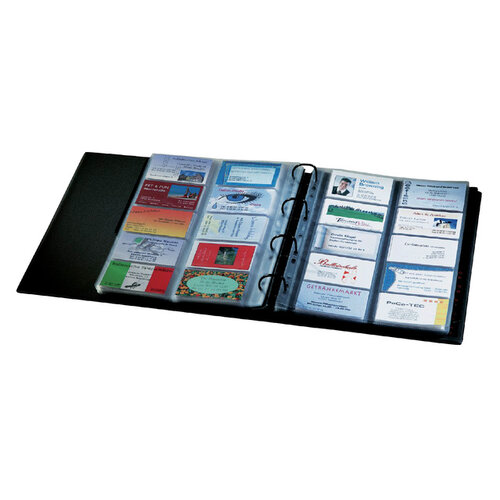 Sigel Classeur cartes de visite Sigel VZ301 pour 400 cartes noir