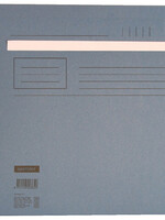 Quantore Vouwmap Quantore Folio ongelijke zijde 230gr blauw