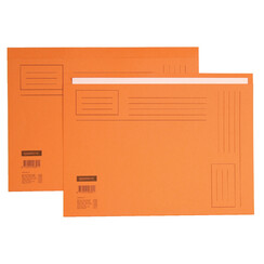 Chemise Quantore In-folio bord décalé 250g orange