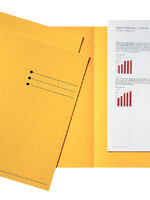 Esselte Vouwmap Esselte A4 manilla 180gr geel