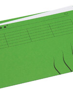 Jalema Vouwmap Secolor A4 ongelijk 225gr groen