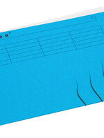 Jalema Vouwmap Secolor A4 gelijk 225gr blauw