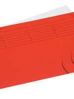 Jalema Vouwmap Secolor Folio gelijk 225gr rood