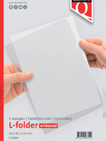 Quantore Pochette modèle L Quantore A5 PP 0.12mm grainé 100 pièces