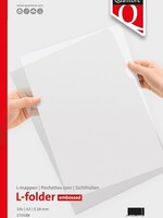 Quantore Pochette modèle L Quantore A3 PP 0,18mm grainé transparent