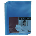 Quantore Insteekmap L-model Quantore A4 PP 0.12mm blauw 25 stuks